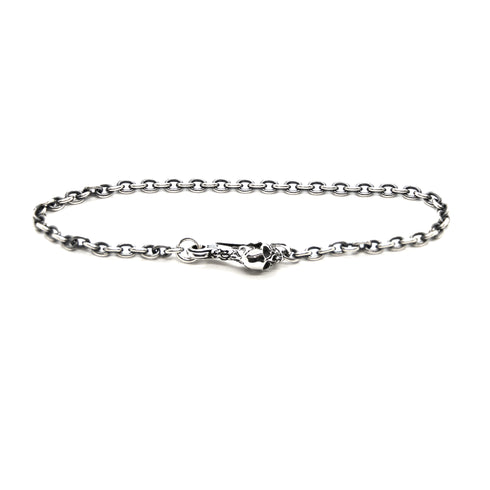 Mini skull hook bracelet