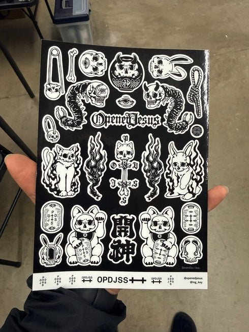 OPDJSS Sticker sheet feat. ing_key