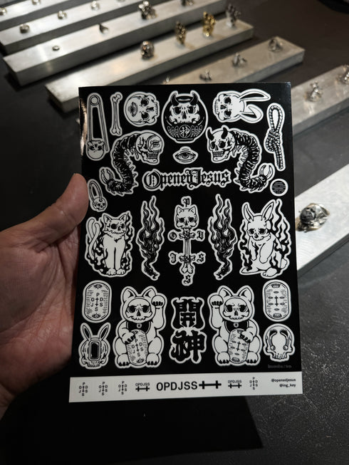 OPDJSS Sticker sheet feat. ing_key