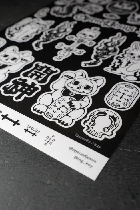 OPDJSS Sticker sheet feat. ing_key