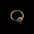 Skull Hoop Earring 14k gold