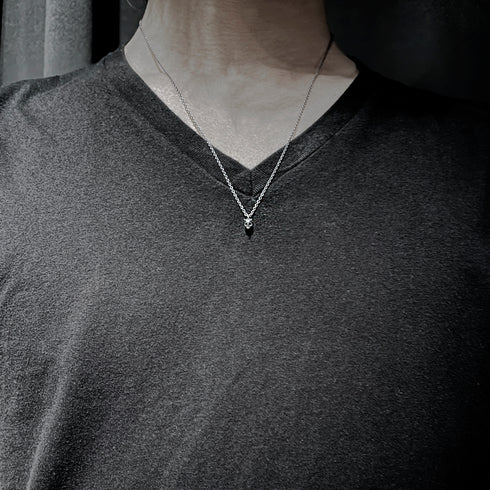 Mini Horn Skull Necklace
