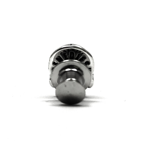 Sterling Silver Skull Tie Tack