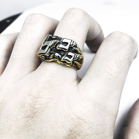 Menacing Ring - Brass