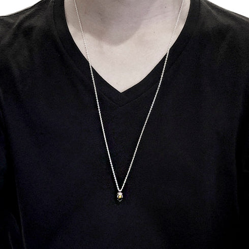 Space Skull Necklace (small)