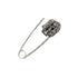 Skull Saftey Pin Earring
