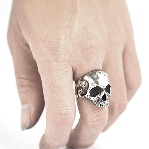 Half Skull Ring