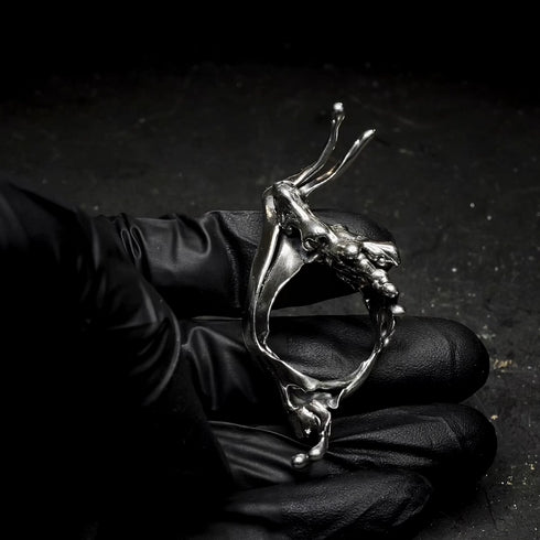 Liquid Metal Ring 006 size US10.5