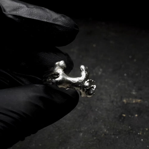 Liquid Metal Ring 008 size US7.5