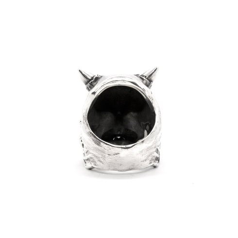 Horn Skull Ring