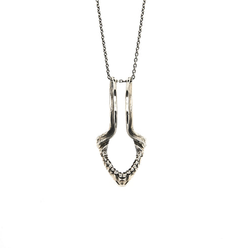 Jaw Ring Holder Necklace