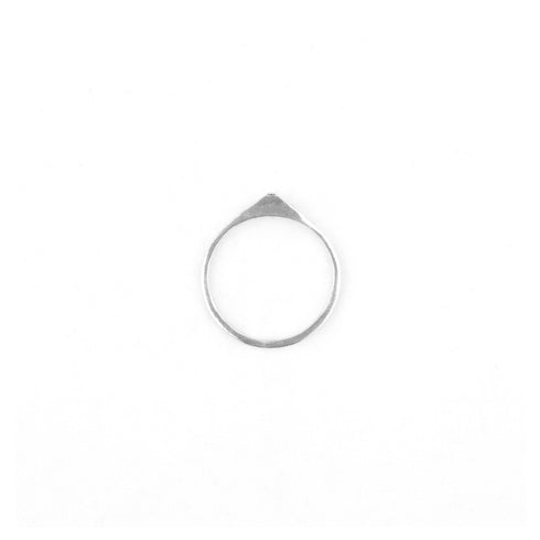 Thin Micro Skull Ring