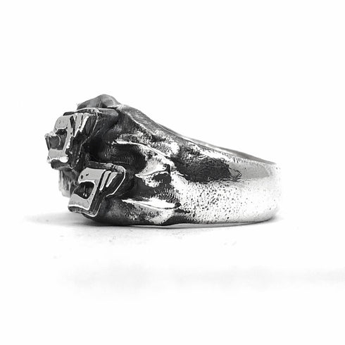 Menacing Ring - Sterling Silver