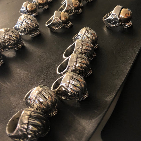 Monster Teeth Skull Ring