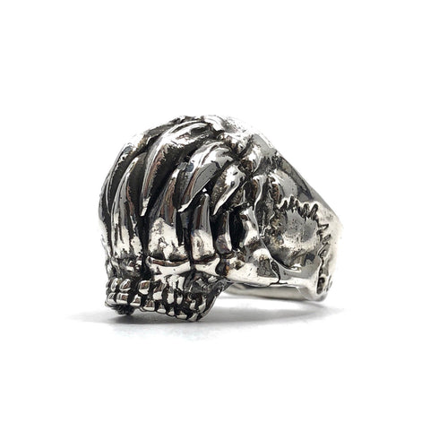 Monster Teeth Skull Ring