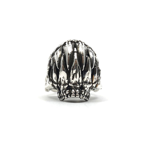 Monster Teeth Skull Ring