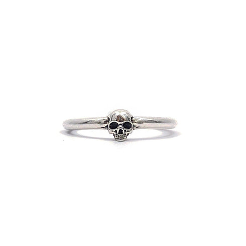 Mini Skull Round Ring