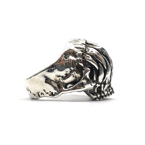 Monster Teeth Skull Ring