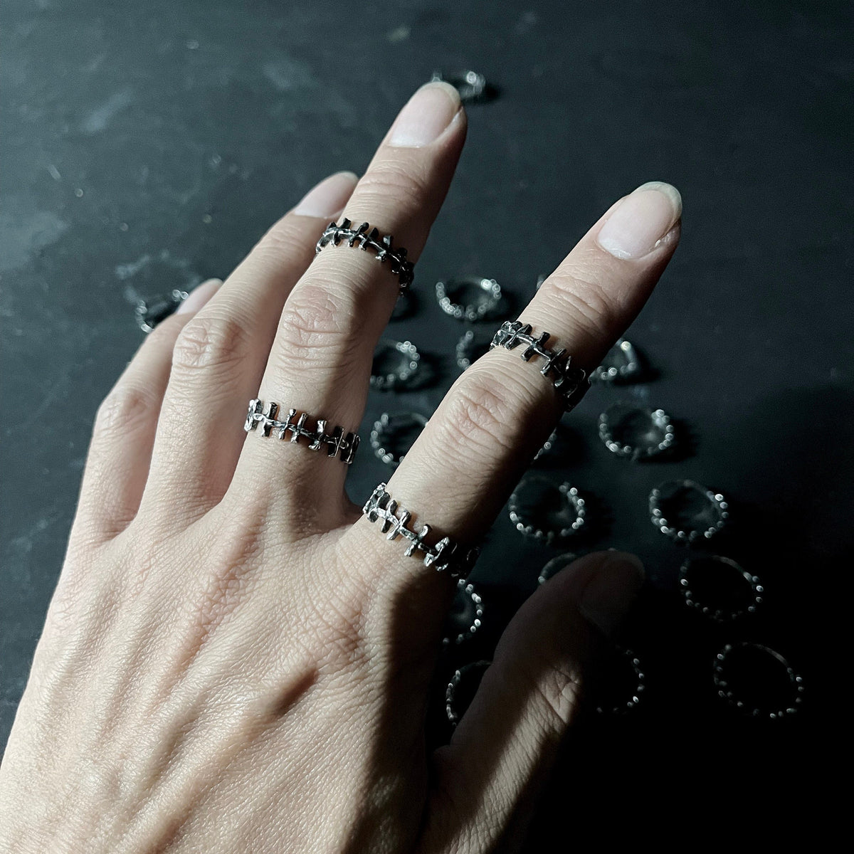 Stitches Ring – Opened Jesus